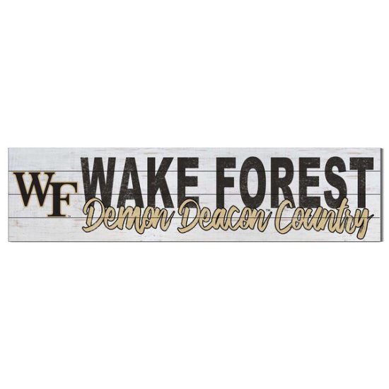 Wake Forest Dem Deacs 10'' x 40''   ᡼