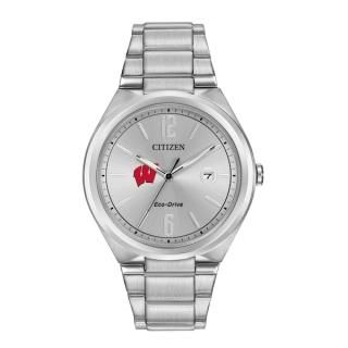 ウィスコンシン・バジャーズ Citizen Eco-ドライブ ステンレス スティール ウォッチ -