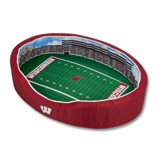 ウィスコンシン・バジャーズ 8'' x 25'' x 38'' ラージ スタジアム Oval ドック
