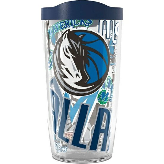 ダラスマーベリックス Tervis 16オンス. 総模様 クラシック タンブラー