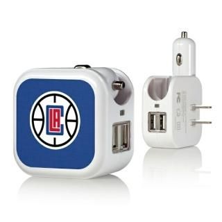 ロサンゼルスクリッパーズ ソリッド デザイン USB Charger