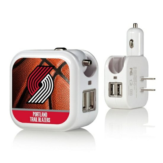 ポートランドトレイルブレイザーズ バスケットボール デザイン USB Charger - NBAグッズ バスケショップ通販専門店 ロッカーズ