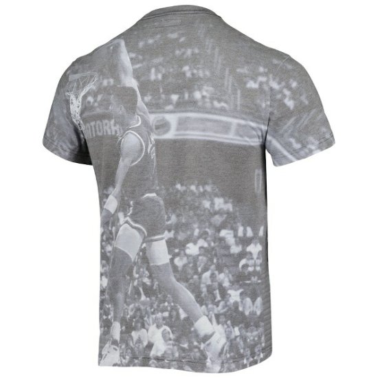 Kenny Walker ニューヨークニックス ミッチェル＆ネスAbove ザ Rim Tシャツ - ヘザー グレー - NBAグッズ  バスケショップ通販専門店 ロッカーズ