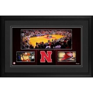 Nebraska Huskers եʥƥ ƥå ե졼 10'' x 18'' ͥ