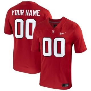 スタンフォード・カーディナル Nike Football カスタム ゲーム ジャージー - カーディ