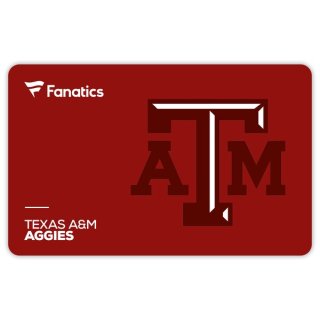 テキサスA&M・アギーズ ファナティクス eギフト カード ($10 - $500) サムネイル