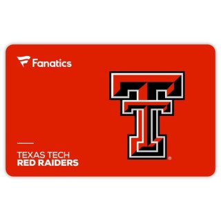 テキサステック・レッドライダース ファナティクス eギフト カード ($10 - $500) サムネイル