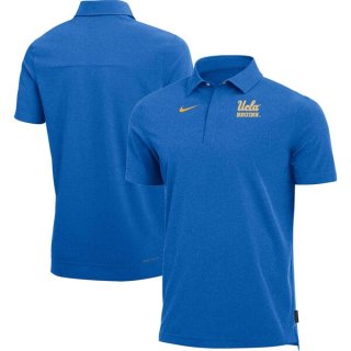 UCLA・ブルーインズ Nike 2022 Coach パフォーマンス ポロ - 杢調 ブルー サムネイル
