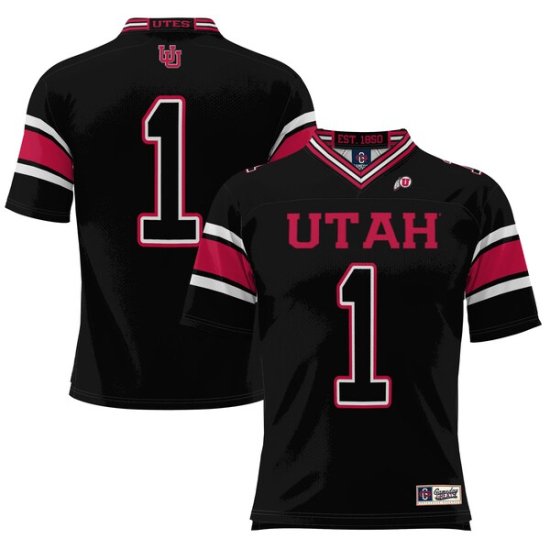 #1 Utah Utes ǥ Greås Football 㡼 - ֥å ᡼1