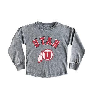 Utah Utes ǡ Cure  桼 Faded Wash ץ륪С  ͥ
