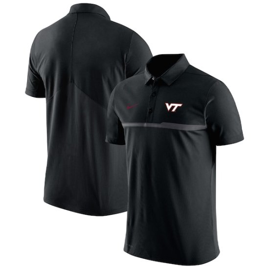 Virginia ƥå Hokies Nike Coaches ѥեޥ ݥ - ֥å ᡼