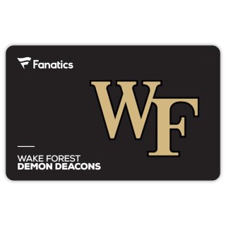 Wake Forest Demオン Deacオンs ファナティクス eギフト カード ($10 -  サムネイル