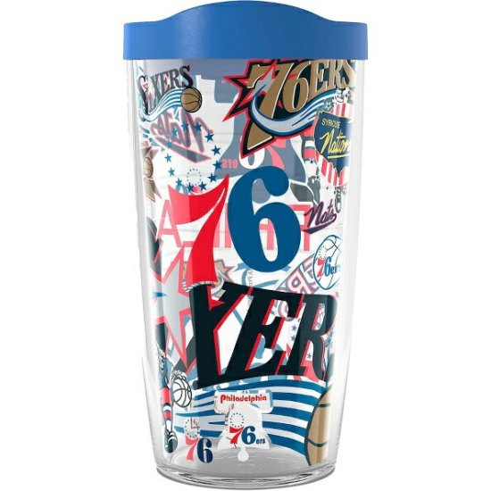 フィラデルフィアセブンティシクサーズ Tervis 16オンス(473ml) オール