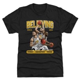 Steph Curry クレイ・トンプソン & ドレイモンドグリーン ゴールデン ステイト Believing WHT