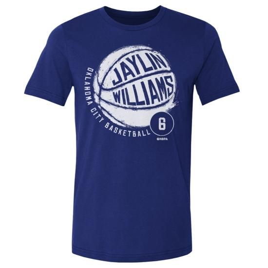 Jaylin Williams Oklahoma シティ バスケットボール WHT - NBA