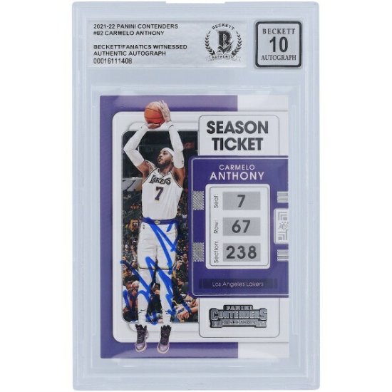 NBA Carmelo Anthony サイン オート カード カーメロ-