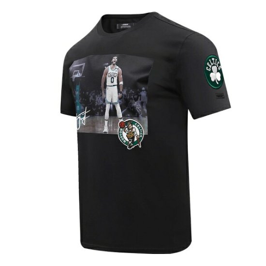 ジェイソン・テイタム ボストンセルティックス プロ スタンドard プレーヤーUnguardable Tシャツ - ブラック - NBAグッズ  バスケショップ通販専門店 ロッカーズ