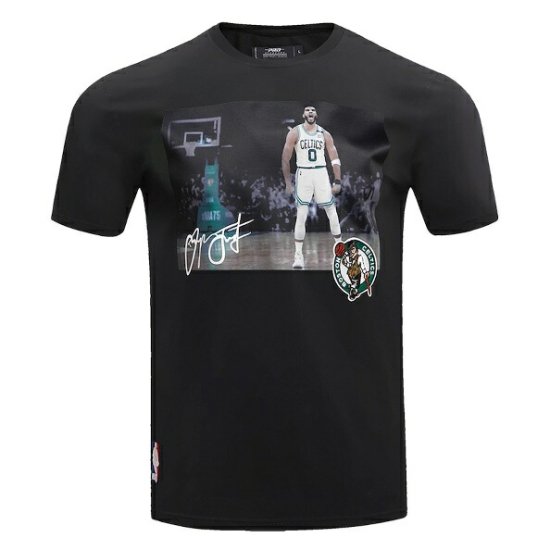 ジェイソン・テイタム ボストンセルティックス プロ スタンドard プレーヤーUnguardable Tシャツ - ブラック - NBAグッズ  バスケショップ通販専門店 ロッカーズ