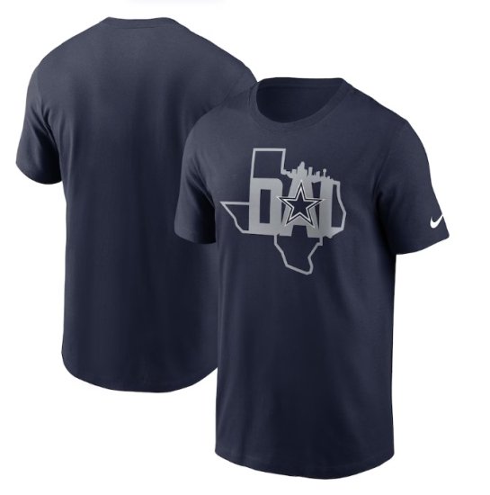 Dallas Cowboys Nike Local Essential T-Shirt - Navy
 ᡼