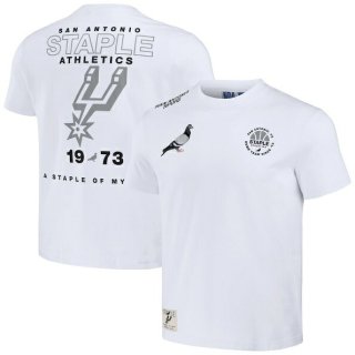 サンアントニオスパーズ NBA x Staple ホーム チーム Tシャツ - ホワイト サムネイル