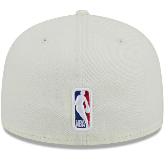 ロサンゼルス・レイカーズ ニューエラ（ニューエラ（New Era）） x Staple NBA x Staple ツー-トーン59FIFTY  フィットタイプハット - クリーム/パープル - NBAグッズ バスケショップ通販専門店 ロッカーズ