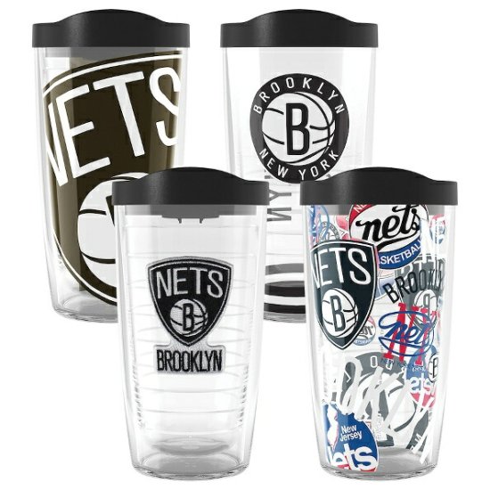 ブルックリンネッツ Tervis フォー-パック 16オンス(473ml) クラシック タンブラー セット - NBAグッズ バスケショップ通販専門店  ロッカーズ