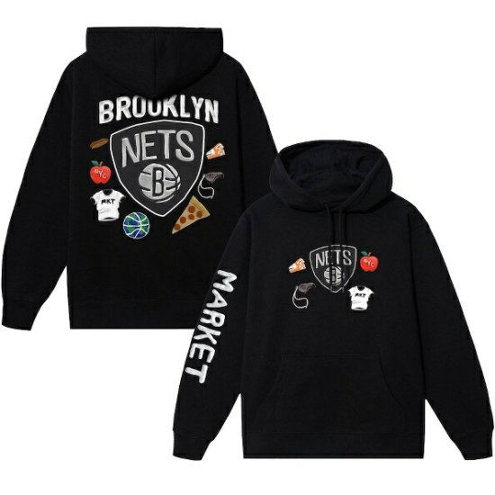 新品 NBA Brooklyn Nets ブルックリン ネッツ パーカー - バスケットボール