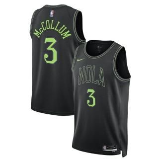 CJ McCollum ˥塼󥺥ڥꥫ Nike ˥å 2023/24 󥰥ޥ 㡼 - ֥å - ƥ ǥ ͥ