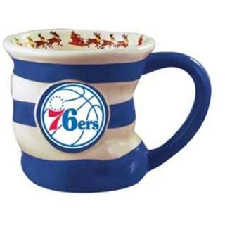 フィラデルフィアセブンティシクサーズ 18オンス(532ml) チーム ホリディ マグカップ