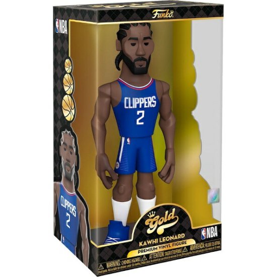 カワイ・レナード ロサンゼルスクリッパーズ Funko ゴールド プレミアム ビニール フィギュア Myスターy ボックス - NBAグッズ  バスケショップ通販専門店 ロッカーズ