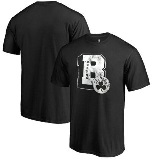 ボストンセルティックス ファナティクス ブランド Letterman Tシャツ - ブラック サムネイル