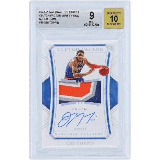 Obi ȥåpin ˥塼衼˥å ľɮ 2020-21 ѥˡ ʥʥ Treasures Super Prime Relic #CF-OBI #1/1 BGS  ᡼
