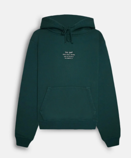THE SHOP BY HAND FLEECE HOODIE FOREST GREEN ͥ