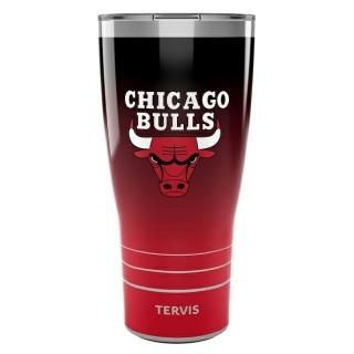 シカゴブルズ Tervis 30オンス(887ml)Ombre ステンレス スティール タンブラー