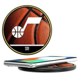 ユタジャズ バスケットボール デザイン 10-Wアットt ワイヤレス スマホ Charger サムネイル