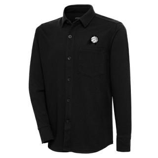 フェニックスサンズ アンティグア ストリーマー ボタン-アップ Shacket - ブラック