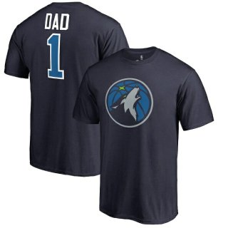 ミネソタティンバーウルブズ ファナティクス ブランド #1 Dad Tシャツ - ネイビー サムネイル