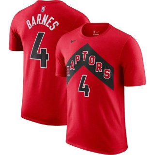 Scottie Barnes トロントラプターズ Nike アイコン 2022/23 ネーム&ナンバー Tシャツ - レッド サムネイル
