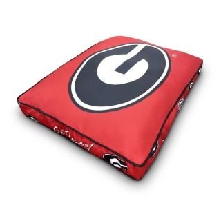 ジョージア・ブルドッグス 26" x 34" 枕 トップ ペットベッド