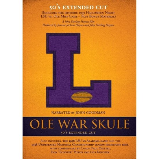 Ole War Skule: Sȥries  LSU Football DVD - 1950 ᡼