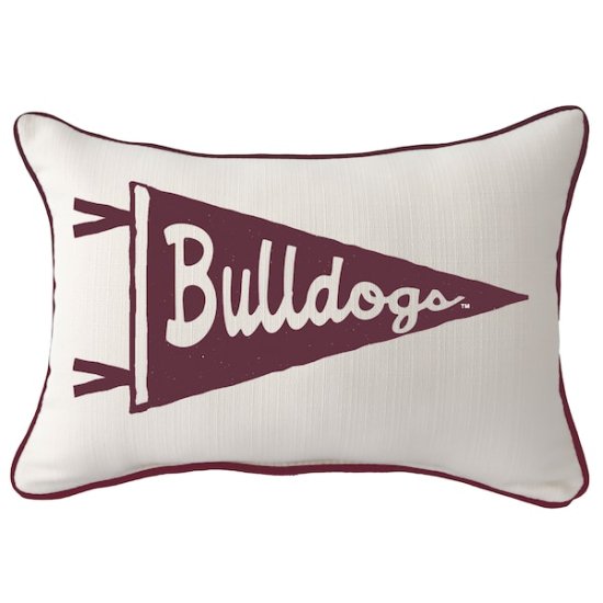 Mississippi ơ Bulldogs ڥʥ Rectangular Piped  ᡼