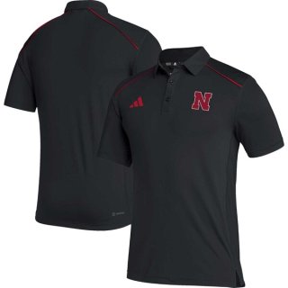 Nebraska Huskers ǥ Coaches AEROREADY ݥ - ֥å ͥ