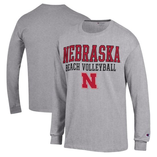 Nebraska Huskers ԥ Stacked ӡ Volleyball  ᡼