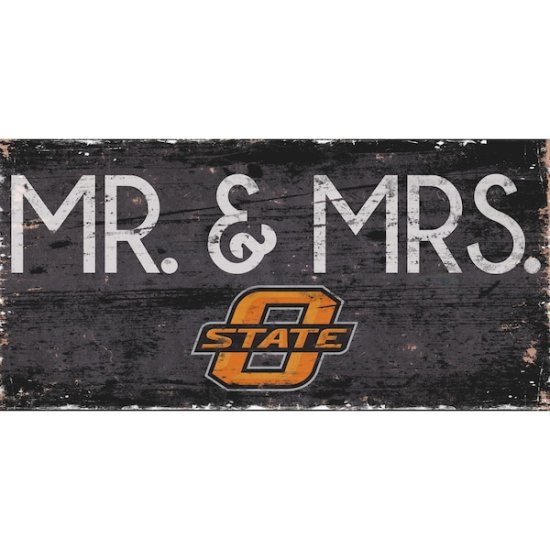 Oklahoma ơ Cowboys 6'' x 12'' Mr. & Mrs.  ᡼