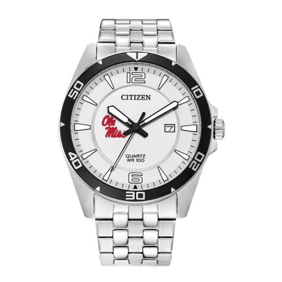 ミシシッピ・レベルス Citizen Quartz ステンレス スティール ウォッチ