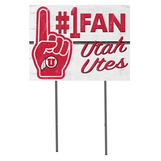 Utah Utes 18'' x 24'' #1 ե Yard  ᡼