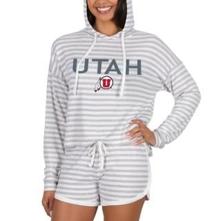 Utah Utes コンセプト スポーツ レディース Visibility ロングスリーブ パーカー