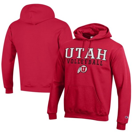 Utah Utes ԥ Stacked  Volleyball Eco ѥblen ᡼