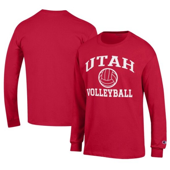 Utah Utes ԥ Stacked  Volleyball 㡼 󥰥 ᡼