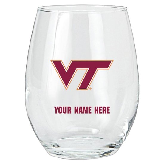 Virginia ƥå Hokies 15(443ml) ѡʥ饤 Stemless  ᡼